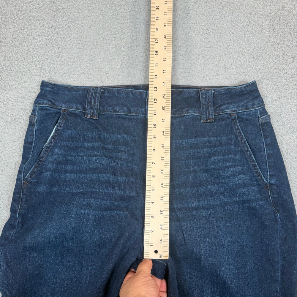 Judy Blue Los Angeles Wide Leg Dark Wash Jeans Womens 18W Regular JB82678DK-PL - Picture 10 of 13